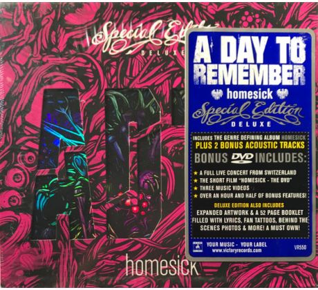 A Day To Remember – Homesick (CD/DVD) audio CD album