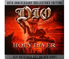 Dio - Holy Diver (Limited Collector's Edition) (Red Vinyl)  / 3LP