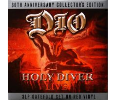 Dio - Holy Diver (Limited Collector's Edition) (Red Vinyl) / 3LP