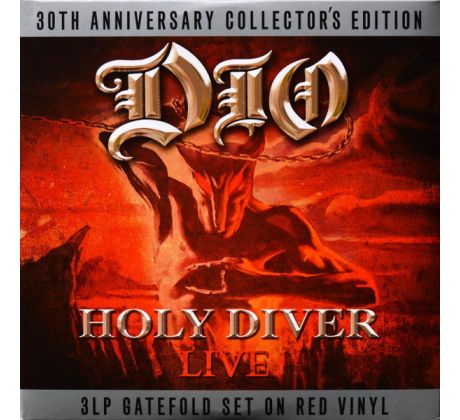 Dio - Holy Diver (Limited Collector's Edition) (Red Vinyl) / 3LP