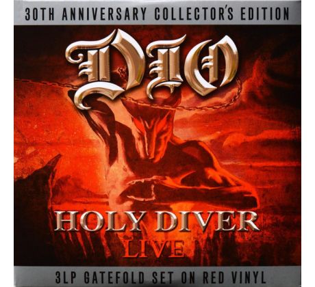 Dio - Holy Diver (Limited Collector's Edition) (Red Vinyl)  / 3LP