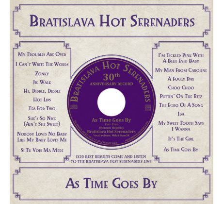 Vinyl Bratislava Hot Serenaders - As Time Goes By / LP
