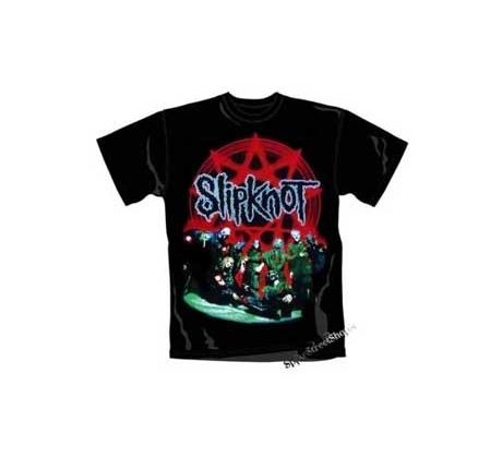 tričko Slipknot - Band in Enneagram (t-shirt)