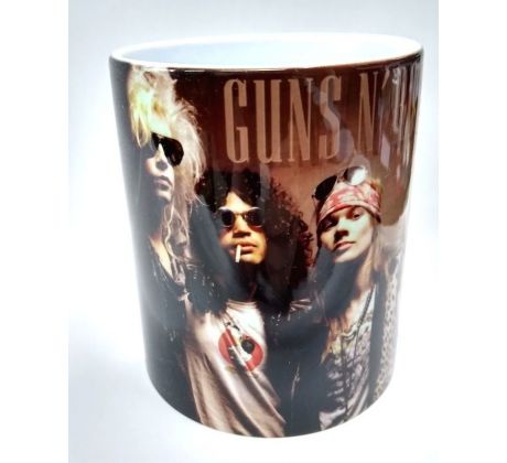 Guns N Roses - Band (mug/ hrnček)