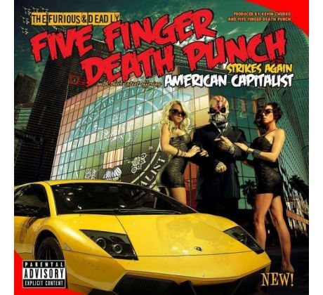 Five Finger Death Punch - American Capitalist (Deluxe Edition) (CD) audio CD album