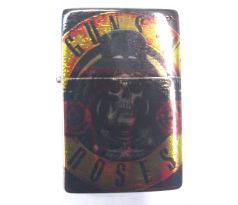 Guns N Roses - Bullet & Skull & Roses (lighter)