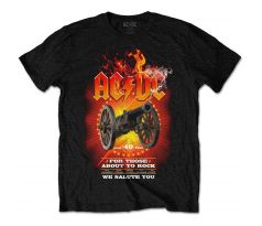 Tričko AC/DC - FTATR 40th Flaming (t-shirt)