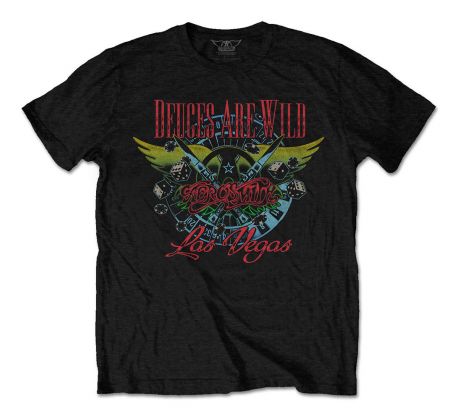 Tričko Aerosmith - Deuces Are Wild, Vegas (t-shirt)