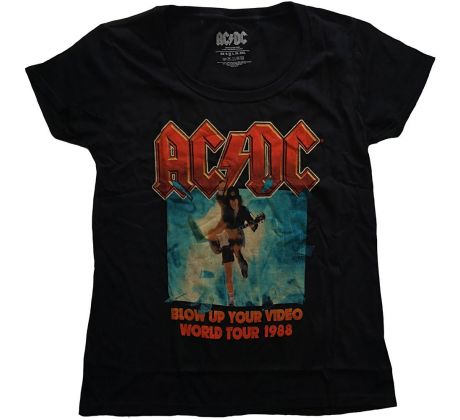 Dámske tričko AC/DC - Blow Up Your Video Scoop Neck (Women´s t-shirt)