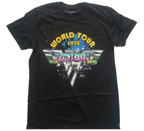 Van Halen - World Tour '78 Full Colour (t-shirt)