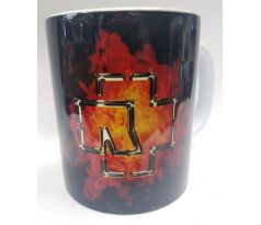 RAMMSTEIN - Fire Logo (mug/ hrnček) I CDAQUARIUS.COM Rock Shop