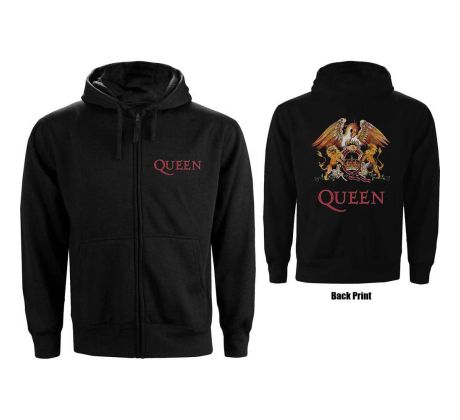 Mikina Queen - Classic Crest Back Print (Hoodie)