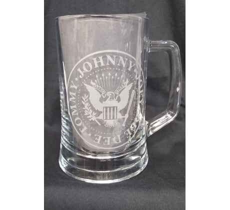Ramones (Beer mug glass)