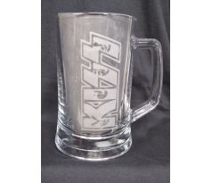 Kiss (Beer mug glass)