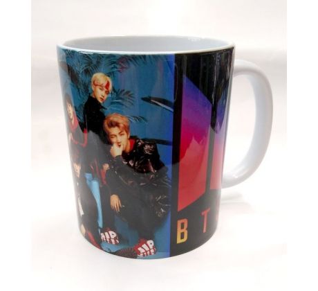 BTS / BANGTAN BOYS / - Band Portrait Motive 1 (mug/ hrnček)