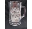 Rolling Stones - Tongue (Beer mug glass)