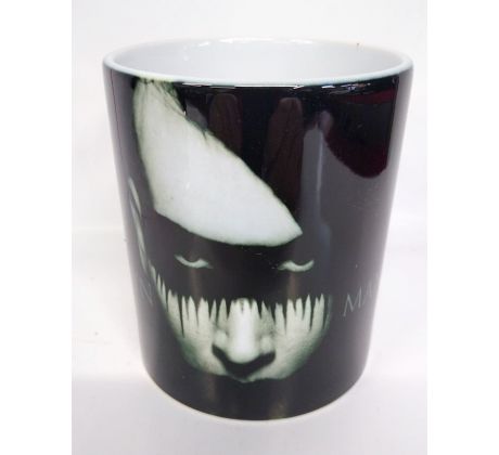 Marilyn Manson - BW Portrait (mug/ hrnček) I CDAQUARIUS.COM Rock Shop