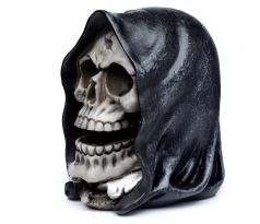 Lebka - Smrtka - Death Skull - medium (gothic) ozdobné gotické poháre, figúrky a lebky