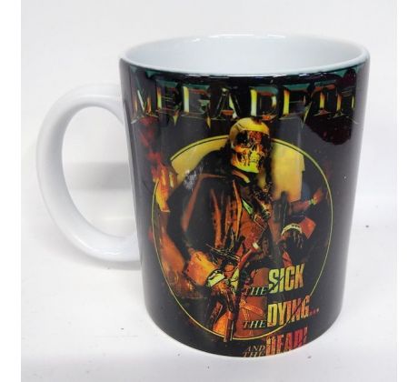 Megadeth - The Sick, The Dying... (mug/ hrnček) CDAQUARIUS.COM Rock Shop