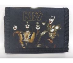 KISS - KISS - Band Black (wallet/ peňaženka) CDAQUARIUS.COM Rock Shop