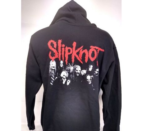 mikina SLIPKNOT - Red Logo Band (Hoodie) I CDAQUARIUS.COM