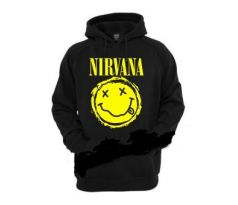 mikina NIRVANA - Grunge Smile (Hoodie) I CDAQUARIUS.COM