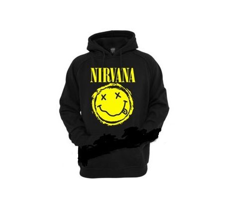 mikina NIRVANA - Grunge Smile (Hoodie) I CDAQUARIUS.COM