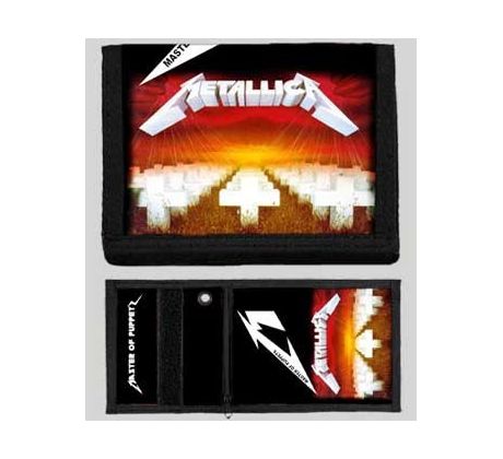 Metallica - Master Of Puppets (wallet/ peňaženka) CDAQUARIUS.COM