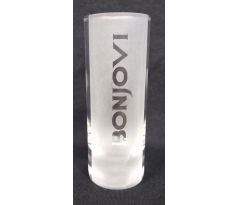 Bon Jovi (shot glass/ poldecák) CDAQUARIUS.COM Rock Shop