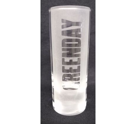 Green Day (shot glass/ poldecák) CDAQUARIUS.COM Rock Shop