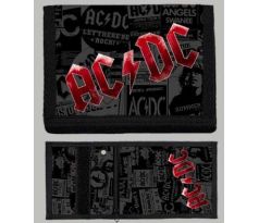AC/DC - Newspaper (wallet/ peňaženka) CDAQUARIUS.COM Rock Shop
