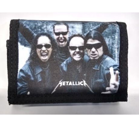 Metallica - Band (wallet/ peňaženka) CDAQUARIUS.COM