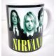 Nirvana - Yellow Logo & Photo (mug/ hrnček) I CDAQUARIUS.COM Rock Shop