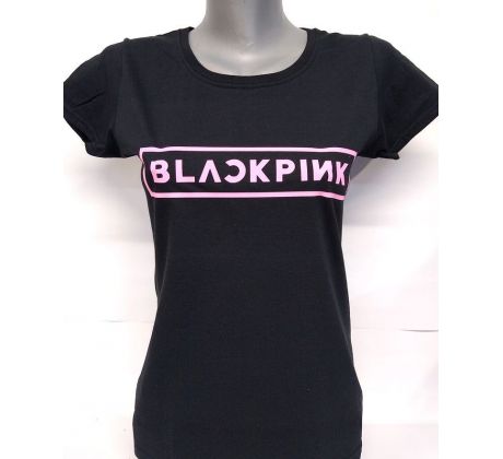 Dámske tričko Black Pink - Logo Dámske tričko