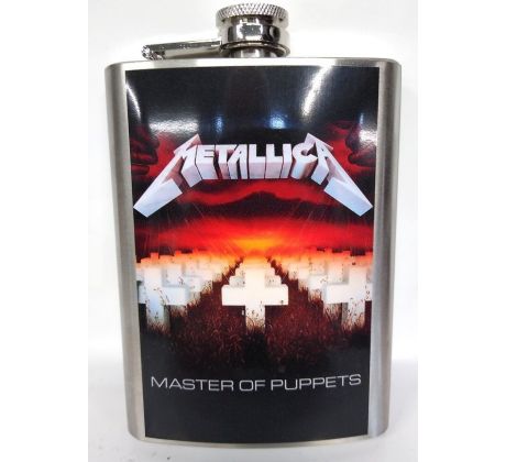 METALLICA - Master Of Puppets (Nerezová ploskačka)