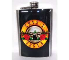 GUNS N ROSES - Bullet Logo (Nerezová ploskačka)