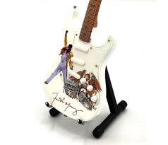 Mini Gitara QUEEN - Freddy Mercury /white/(mini guitar)