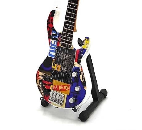 Mini Gitara Red Hot Chili Peppers - Flea - Psychedelic Jazz (mini guitar)