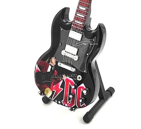 Mini Gitara AC/DC - Angus Young Signature (mini guitar)