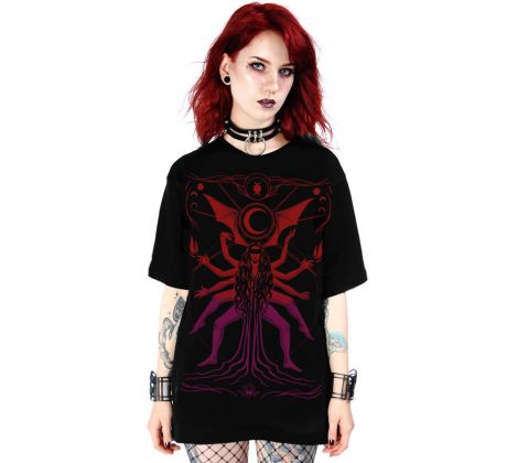 Dámske tričko Goth Oversized - GODDESS DANCER (Women´s t-shirt)