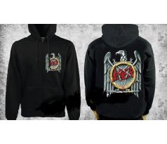 mikina SLAYER - Eagle (Zip Hoodie) I CDAQUARIUS.COM