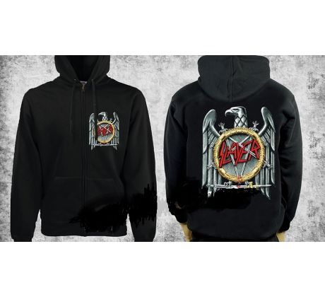 mikina SLAYER - Eagle (Zip Hoodie) I CDAQUARIUS.COM