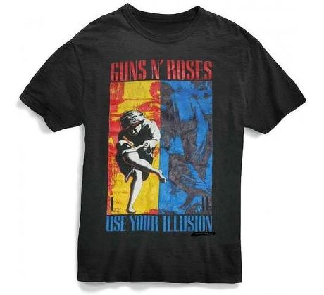 tričko Guns N Roses - Illusion Combo (t-shirt)