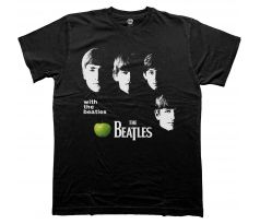 tričko Beatles - With The Beatles Apple (t-shirt)