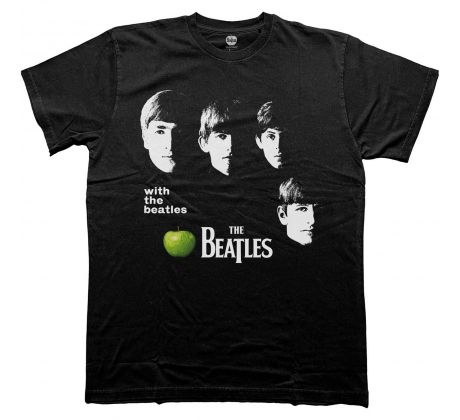 tričko Beatles - With The Beatles Apple (t-shirt)
