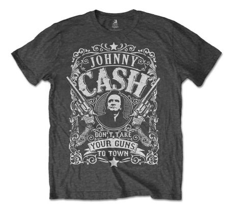 Tričko Cash Johnny - Don´t Take Your Guns To Town (t-shirt)