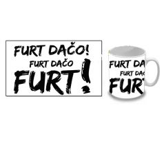 Furt Dačo ! - Motive 1 (mug/ hrnček) I CDAQUARIUS.COM Rock Shop