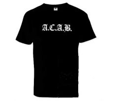 tričko A.C.A.B. - čierne tričko (men´s t-shirt) I CDAQUARIUS.COM Rock Shop