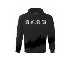 mikina A.C.A.B. - Čierna Mikina (Hoodie) I CDAQUARIUS.COM Rock Shop