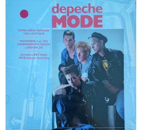 Depeche Mode - Some Great Reward 1984-1985 Tour / Red LP Vinyl